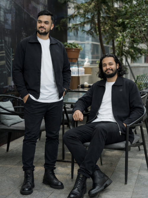 Jacket and T-Shirt Combo