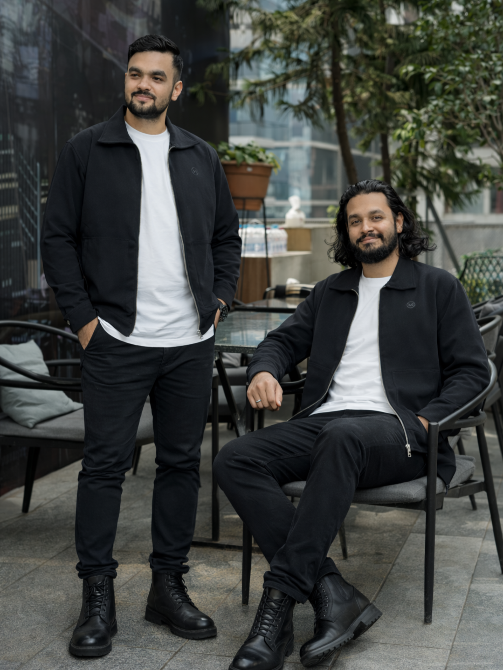 Jacket and T-Shirt Combo